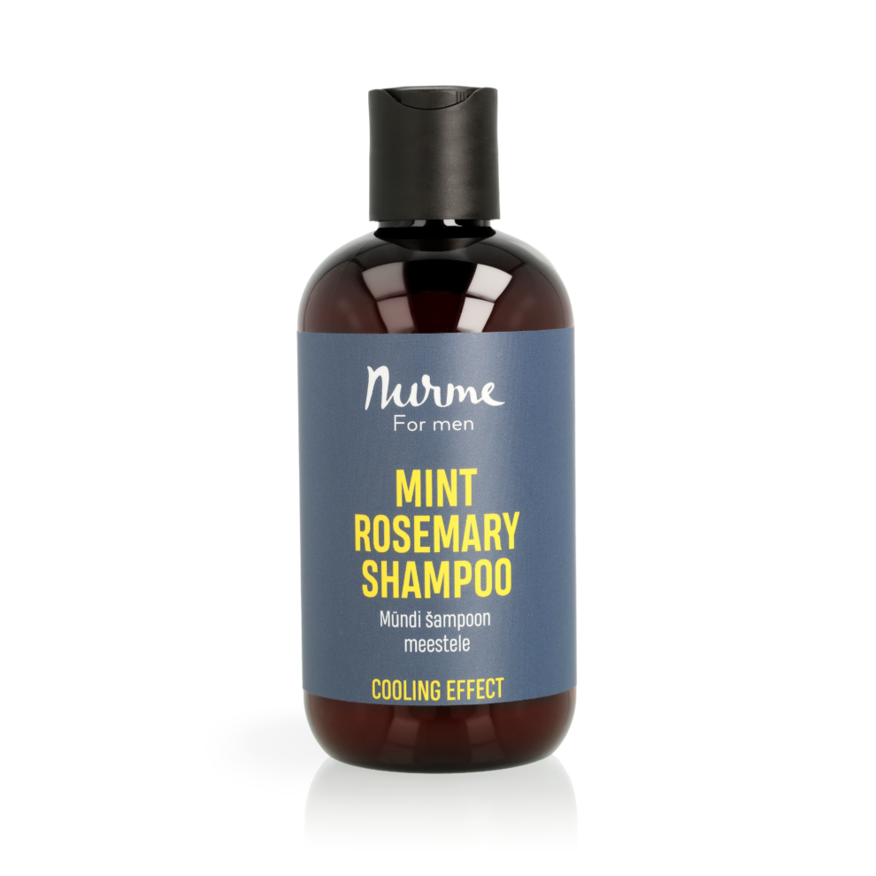 Mint-rosemary shampoo for men