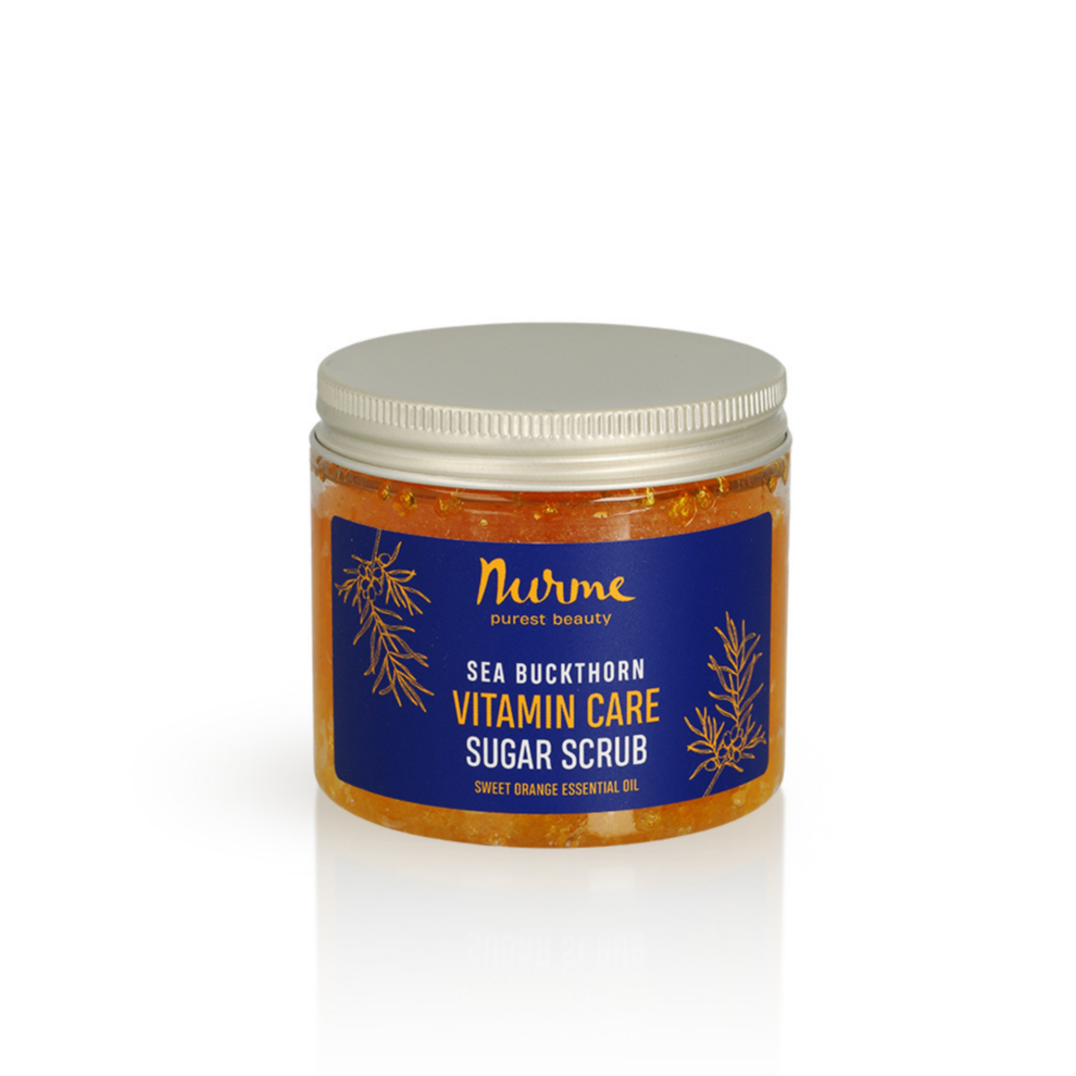 Sea buckthorn vitamin nourishing body scrub