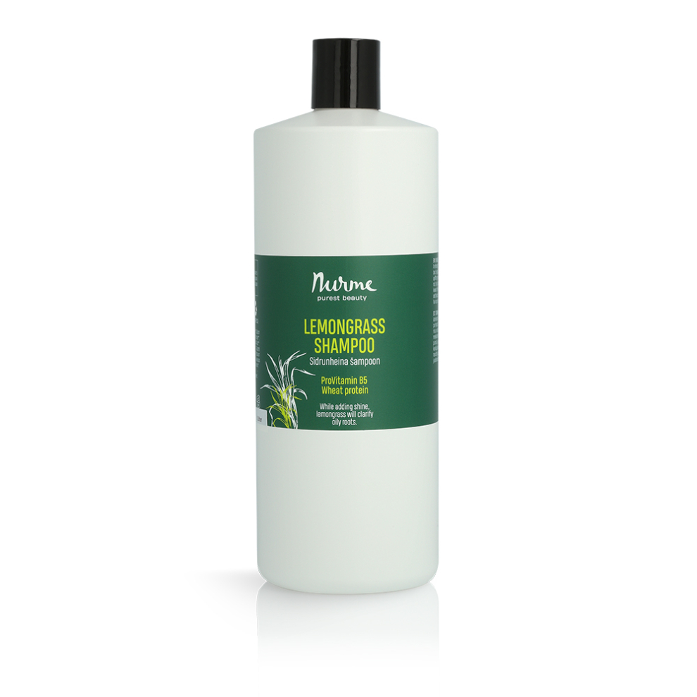 Refill lemongrass shampoo for oily scalp